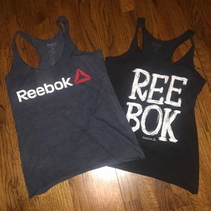 Two Reebok Tanks